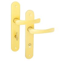 Ручки на планці Крістіна 72 WC золото